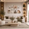9 Framed Arabic Calligraphy & Cultural Prints