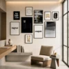 Motivational Wooden Wall Art Frame Set of 10
