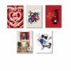 Set of 5 Premium Wall Art Photo Tiles